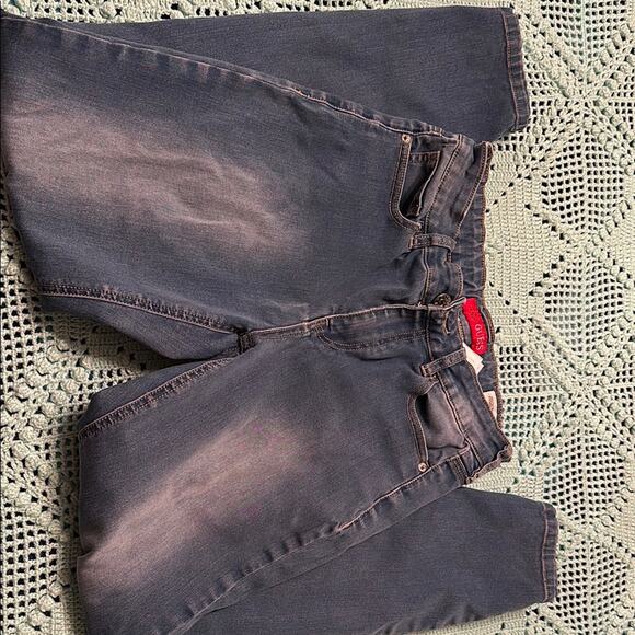 Guess Blue Skinny Jeans with Distressed Details - size 27 - Picture 2 of 5